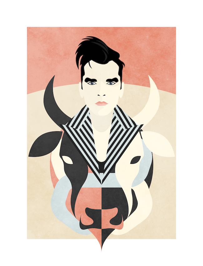 Morrissey ©Nico Murri - poster, print, illustration