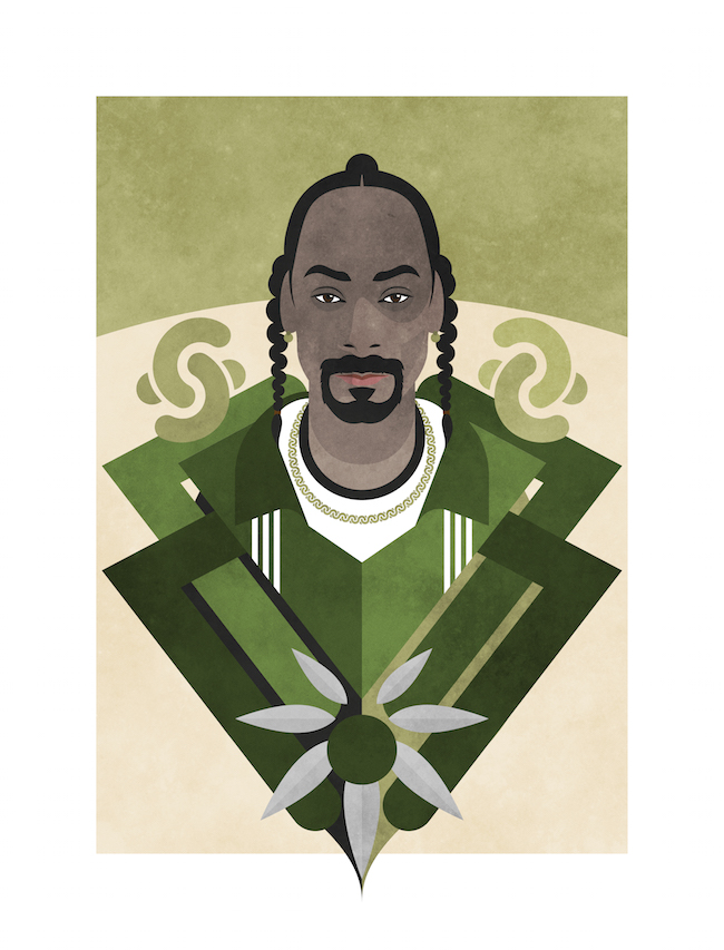 Snoop Dogg ©Nico Murri - poster, print, illustration